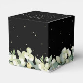 ブラックスエレガントノーベリー+ユーカリブライダルシャワー フェイバーボックス (裏面サイド)