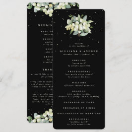 ブラックスエレガントノーベリー+ユーカリブーケ結婚ス プログラム