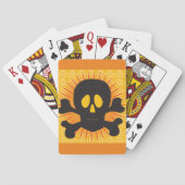 ブラックスカルとクロスボーン トランプ (裏面)