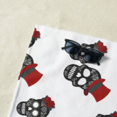 ブラックスカルデュオサンダーコーブ ビーチタオル (インサイチュ)