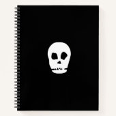 ブラックスカルノート ノートブック (正面)
