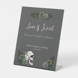 ブラックスカルローズ アイリッシュ ウェディング シャワーフェイバーズ サイン