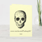 ブラックスカル。 カード (裏面)