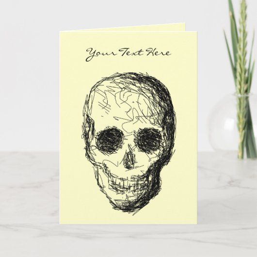 ブラックスカル。 カード (正面)