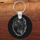 ブラックスカル キーホルダー (正面)