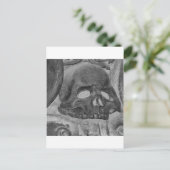 ブラックスカル ポストカード (スタンド正面)