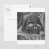 ブラックスカル ポストカード (正面/裏面)