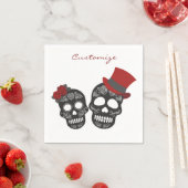 ブラックスカルDuo Thunder_Cove スタンダードカクテルナプキン (インサイチュ)