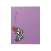 ブラックスカルDuo Thunder_Cove ノートパッド (回転)