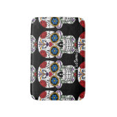 ブラックスカルDuo Thunder_Cove バスマット (正面縦)