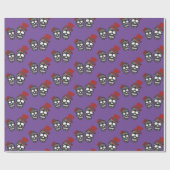 ブラックスカルDuo Thunder_Cove ラッピングペーパー (フラット)