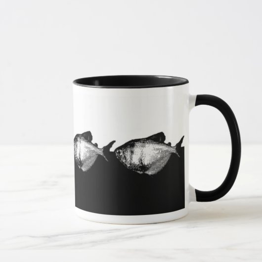 ブラックスカートテトラ マグカップ (右)