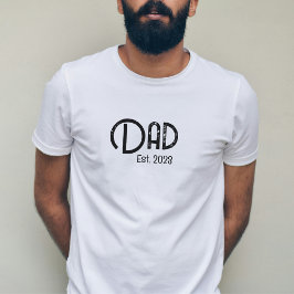ブラックスクリプトのガンジー系お父さんTシャツ Tシャツ