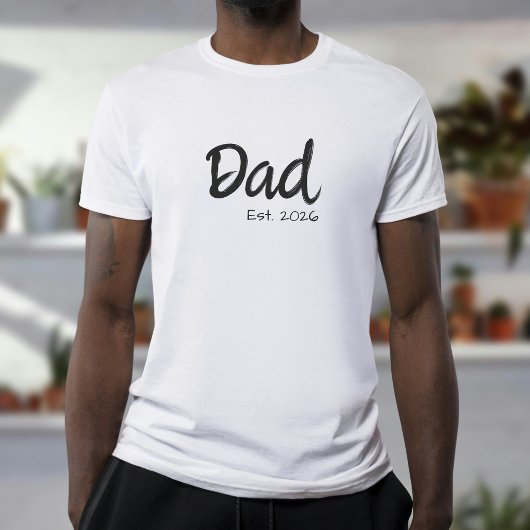 ブラックスクリプトのダド設立Tシャツ Tシャツ