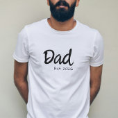 ブラックスクリプトのダド設立Tシャツ Tシャツ
