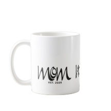 ブラックスクリプトの確立されたママTシャツ