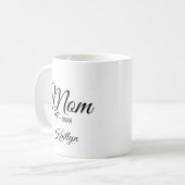 ブラックスクリプトママ設立記念ギフト コーヒーマグカップ (正面左)