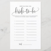 ブラックスクリプト新婦のシャワーゲームは何歳 (正面)