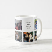 ブラックスクリプト | 最高の友の写真 コーヒーマグカップ (正面右)