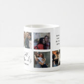 ブラックスクリプト | 最高の友の写真 コーヒーマグカップ (中央)
