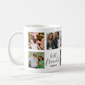 ブラックスクリプト | 最高の友の写真 コーヒーマグカップ (左)