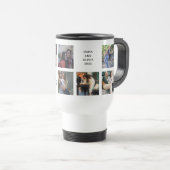 ブラックスクリプト | 最高の友の写真 トラベルマグ (正面右)