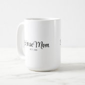 ブラックスクリプト 馬のママ 誕生 コーヒーマグカップ (正面左)