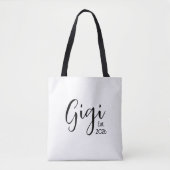 ブラックスクリプト Gigi Established  トートバッグ (正面)