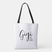 ブラックスクリプト Gigi Established  トートバッグ (裏面)