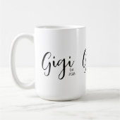 ブラックスクリプトGigi Established コーヒーマグカップ (左)