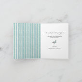 ブラックスクリプモダント冬のメリー町ミニマリスト シーズンカード (内部)