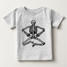 ブラックスケルトン ベビーTシャツ