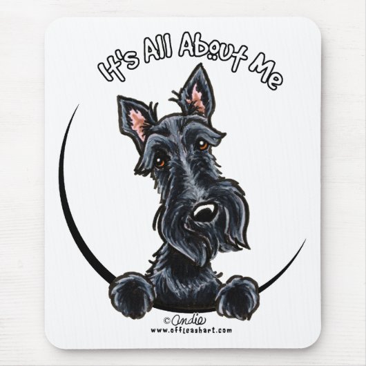 ブラックスコットランドIAAM マウスパッド (正面)