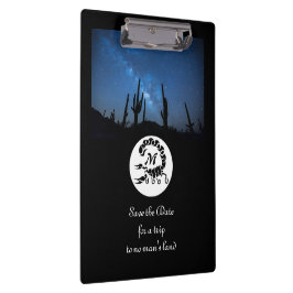 ブラックスコーピオンシルエットモノグラムフォト クリップボード