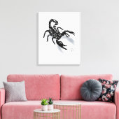 ブラックスコーピオン！ キャンバスプリント (インサイチュ (リビング))