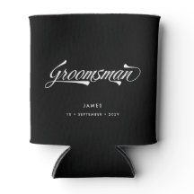 ブラックスタイリッシュレトロタイポグラフィグローモンズ結婚ズ