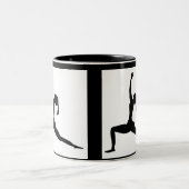 ブラックスタイルクラシック:コーヒーカップ ツートーンマグカップ (中央)