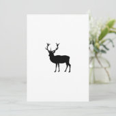 ブラックスタッグ – 学士号またはスタグパーティー 招待状 (スタンド正面)