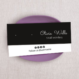 ブラックスタッドスクリプトイヤリングホルダー