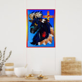 ブラックスタリオンオブモーニングポスター ポスター (キッチン)