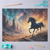 ブラックスタリオンザデザートスターズ稲妻 薄葉紙 (クラフト)