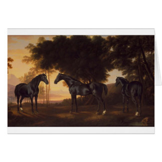 ブラックスタリオンズ絵画ヴィンテージズバイジョージ・スタブズ