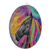 ブラックスタリオンマカラフルネ ダーツボード (正面左)