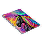 ブラックスタリオンマカラフルネ ノートブック (右側)