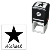 ブラックスターのインク入力スタンプの追加 セルフインキングスタンプ (インサイチュ)