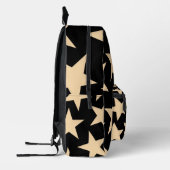 ブラックスターシアルスターリートラベル&スクールバッグ プリントバックパック (左)