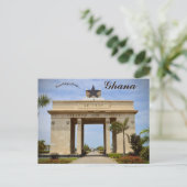 ブラックスタースクエアアクラガーナ ポストカード (スタンド正面)