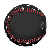 ブラックスターズ野球 野球ボール (正面左)