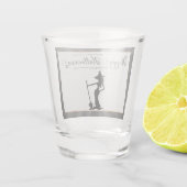 ブラックスターバストウィッチハロウィーン ショットグラス (裏面)