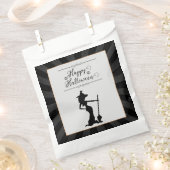 ブラックスターバストウィッチハロウィーン フェイバーバッグ (クリップ留めされた状態)